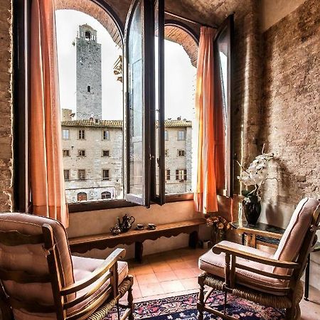The Artists' Tower - Amazing View From The Tower Apartment San Gimignano Ngoại thất bức ảnh