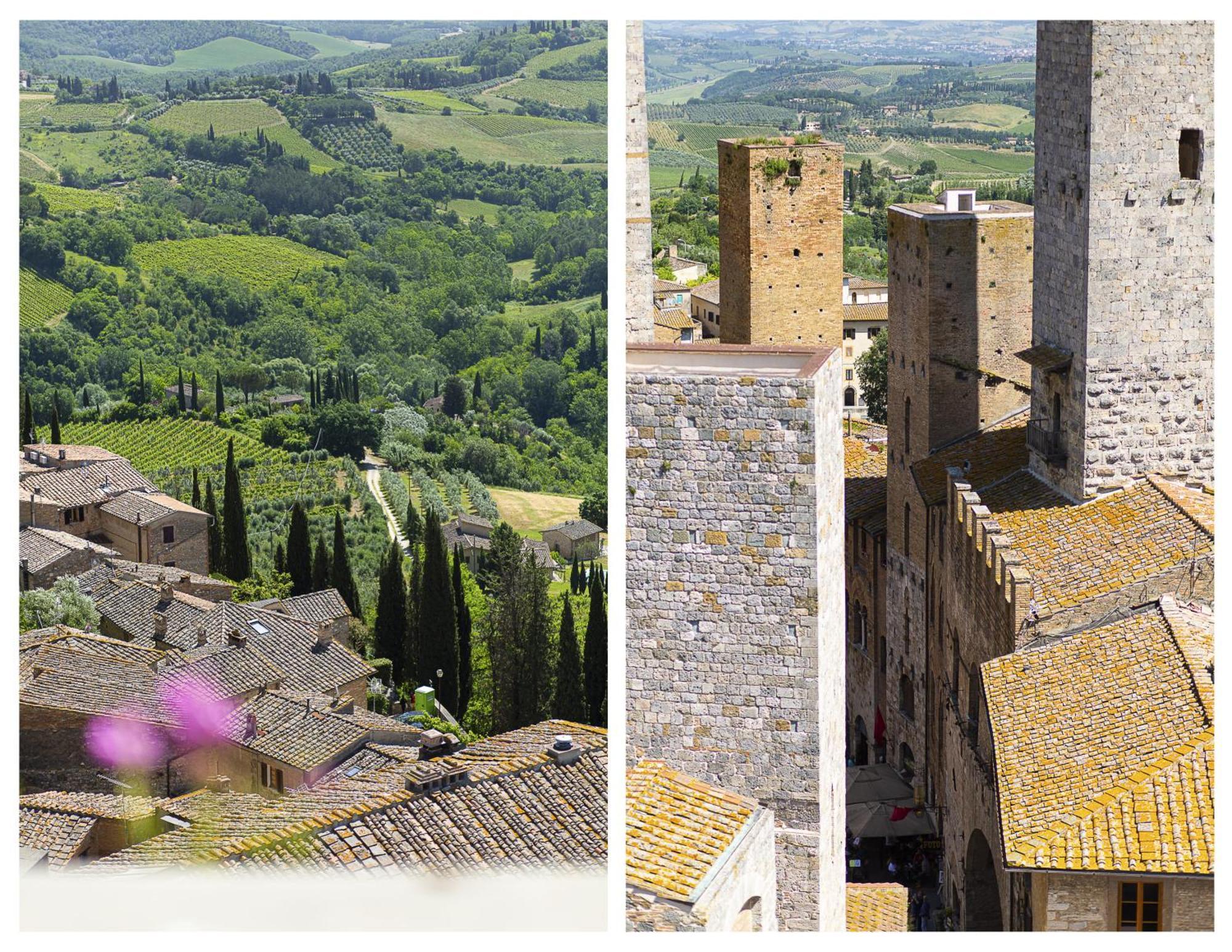 The Artists' Tower - Amazing View From The Tower Apartment San Gimignano Ngoại thất bức ảnh