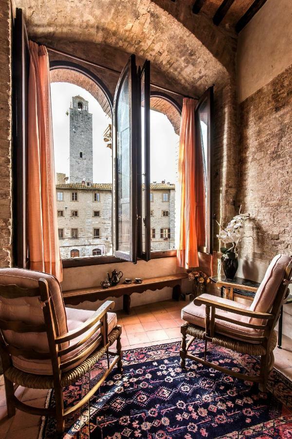 The Artists' Tower - Amazing View From The Tower Apartment San Gimignano Ngoại thất bức ảnh