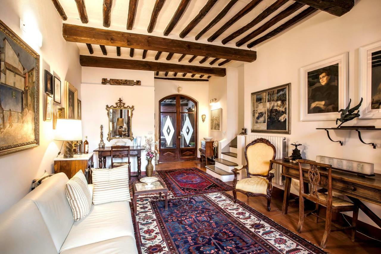 The Artists' Tower - Amazing View From The Tower Apartment San Gimignano Ngoại thất bức ảnh