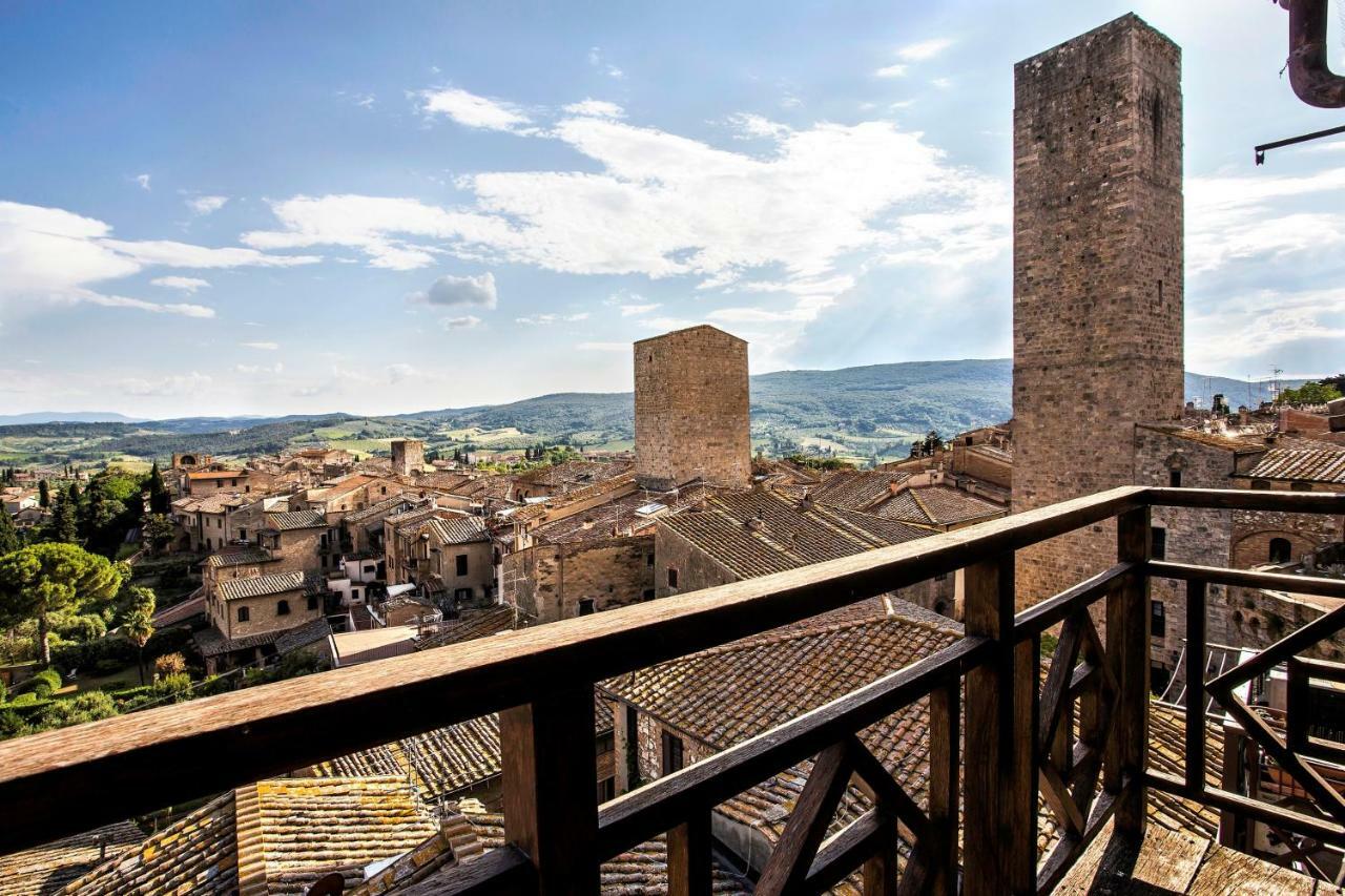 The Artists' Tower - Amazing View From The Tower Apartment San Gimignano Ngoại thất bức ảnh