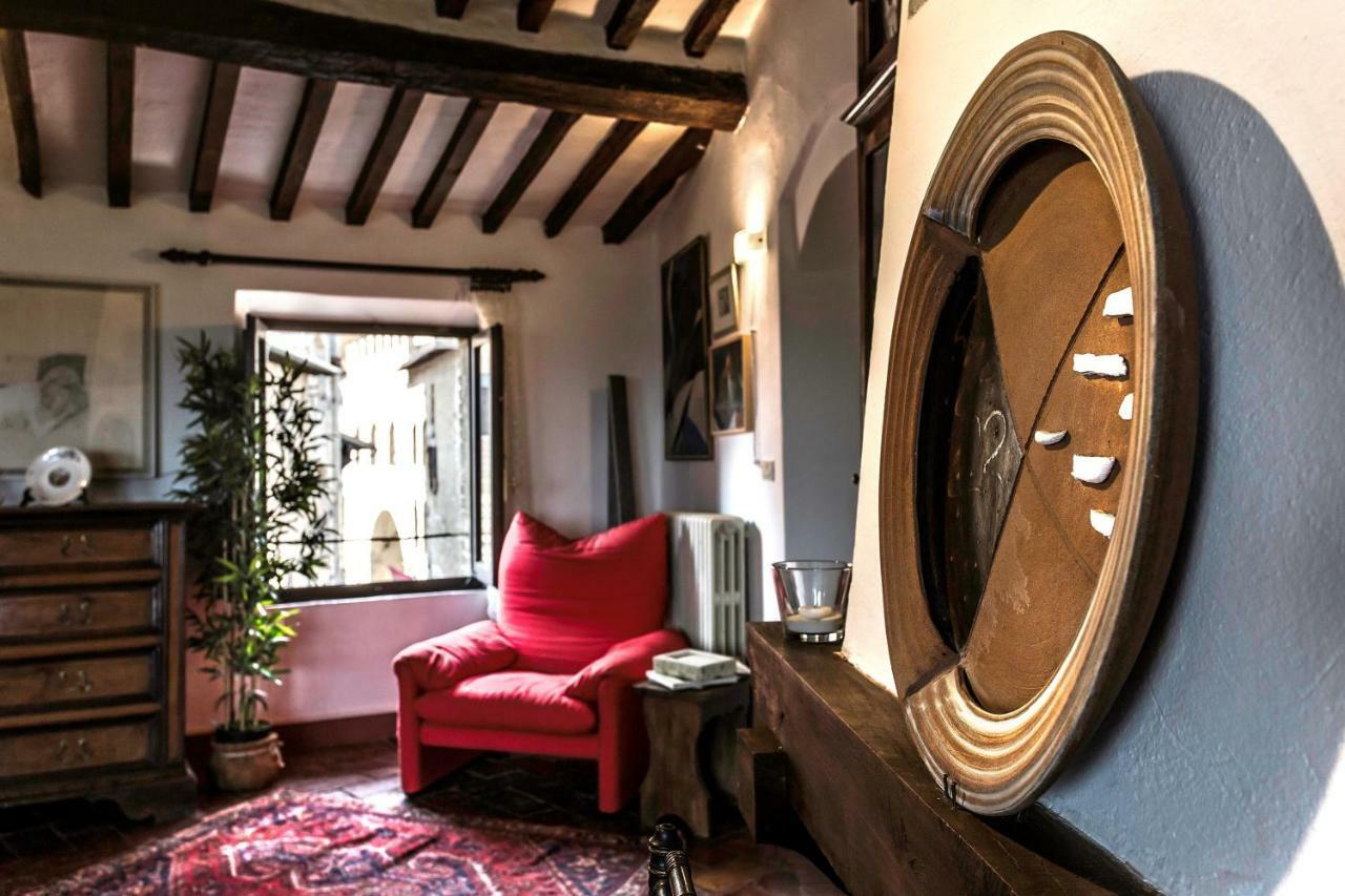 The Artists' Tower - Amazing View From The Tower Apartment San Gimignano Ngoại thất bức ảnh