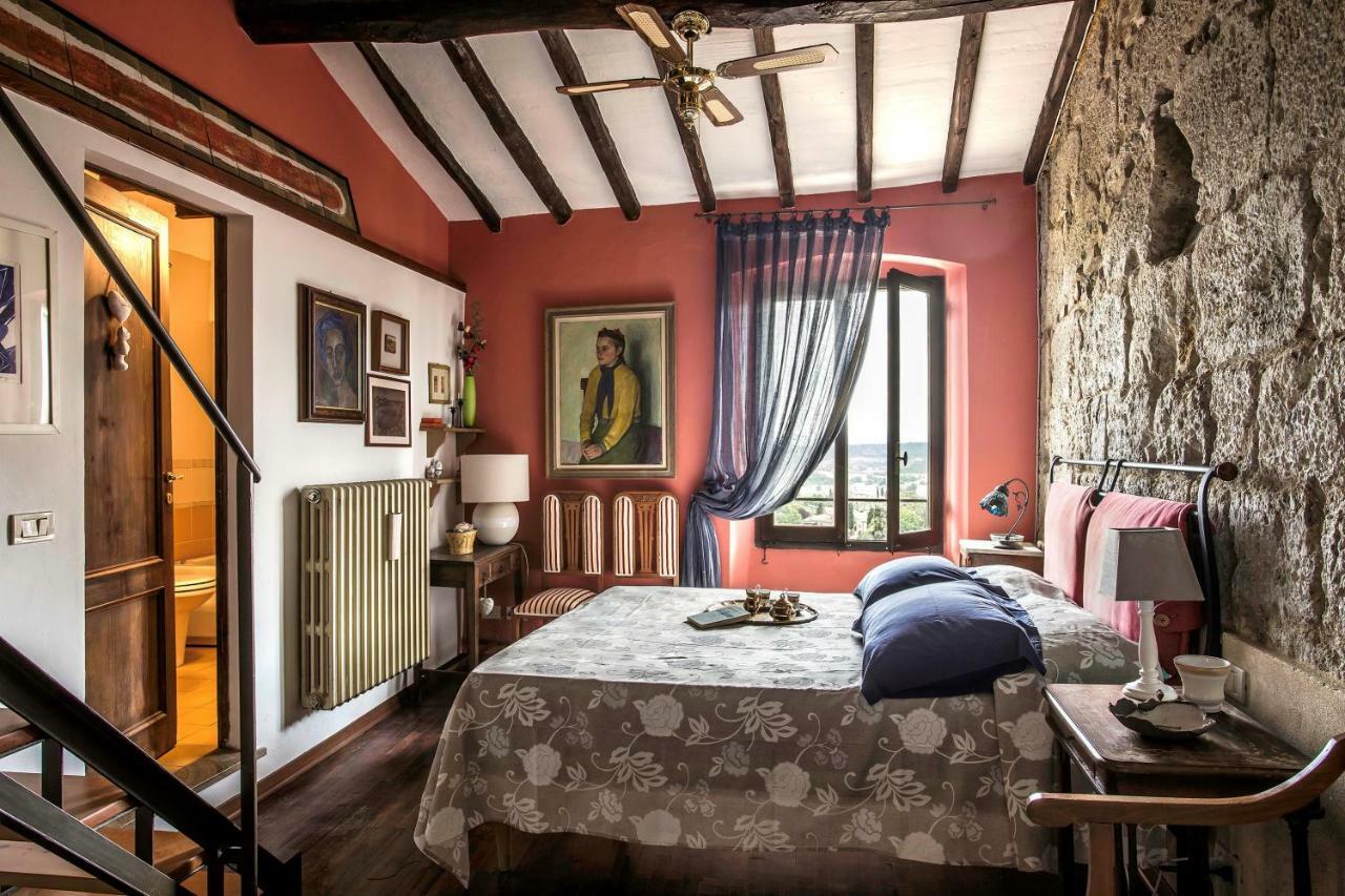 The Artists' Tower - Amazing View From The Tower Apartment San Gimignano Ngoại thất bức ảnh